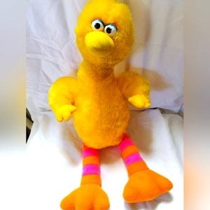 Vintage 18” Applause Big Bird Stuffed Animal Plush from Sesame Street.